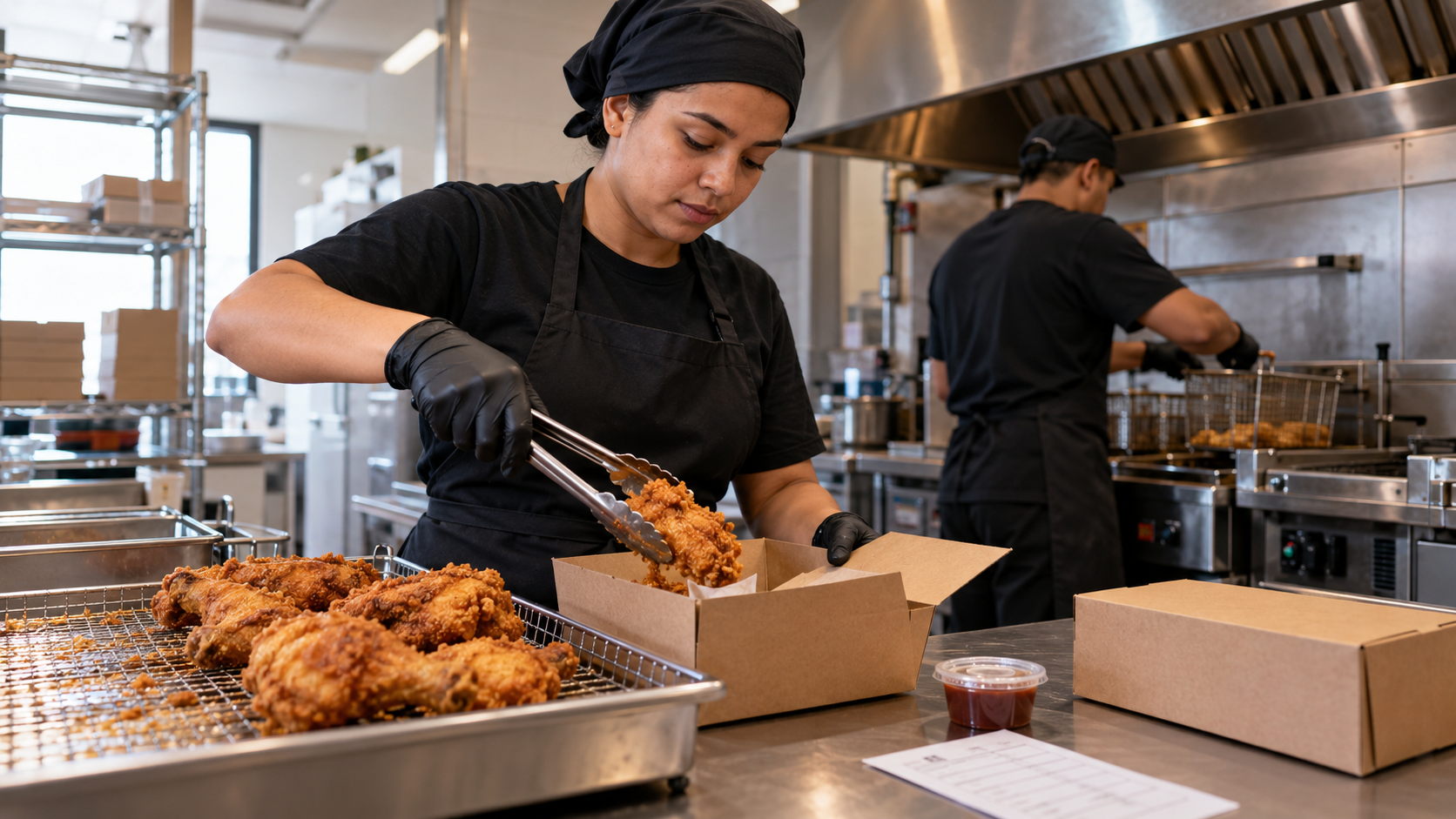 Como montar uma operação de frango frito para delivery